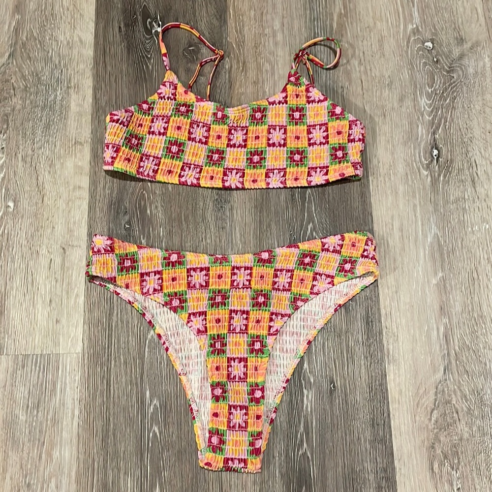 Floral swimsuit